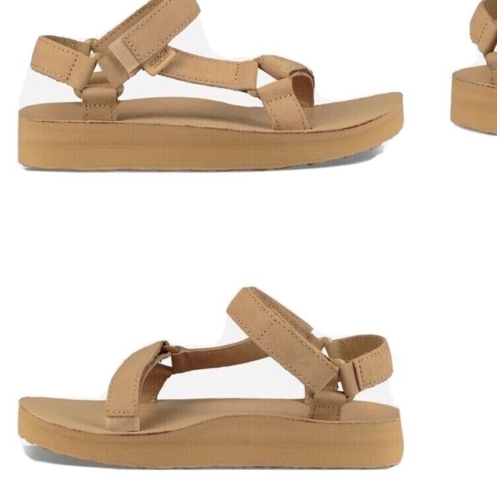 Teva Women's Tan Strappy Sport Sandals